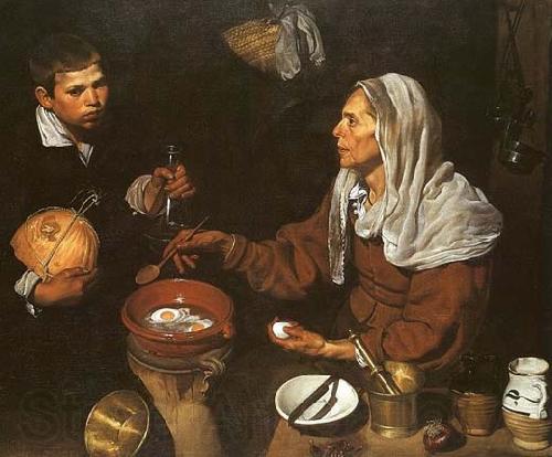 Diego Velazquez Vieja friendo huevos Germany oil painting art